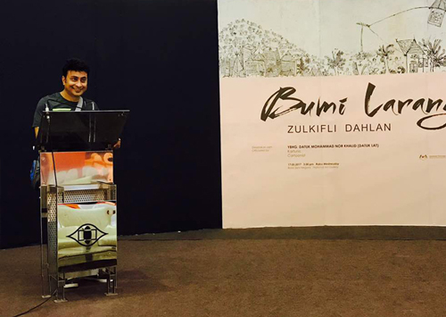 At The National Visual Arts Gallery of Malaysia